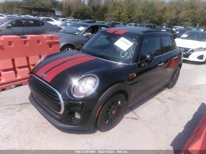 2016 MINI COOPER HARDTOP 4 DOOR WMWXU1C55G2D57513