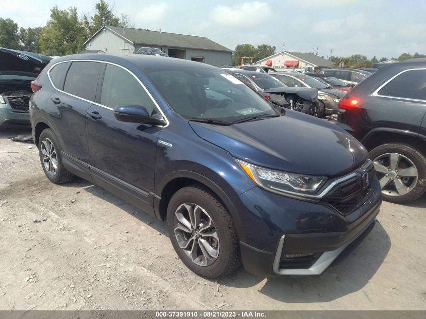 2021 HONDA CR-V HYBRID EX-L - 7FART6H84ME035437