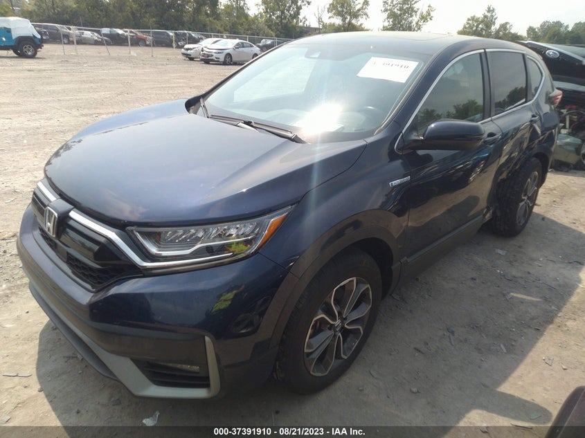 VIN 7FART6H84ME035437 2021 HONDA CR-V HYBRID EX-L