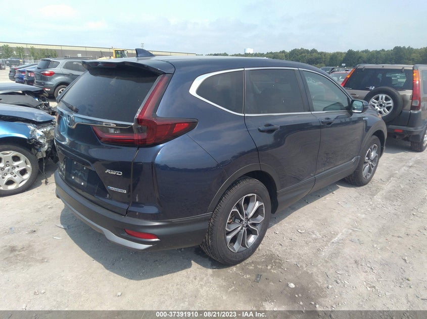 VIN 7FART6H84ME035437 2021 HONDA CR-V HYBRID EX-L