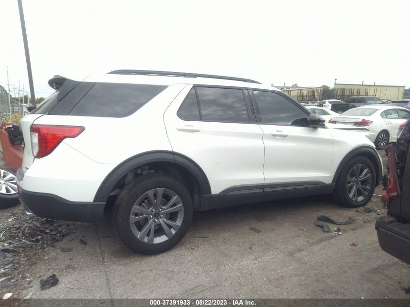 2022 FORD EXPLORER XLT - 1FMSK8DH5NGB49144