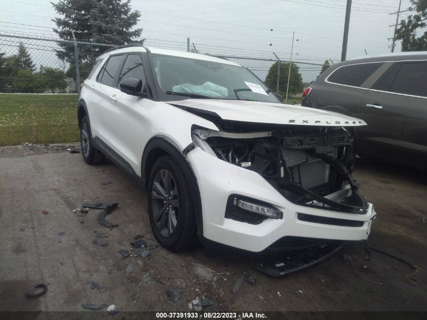 2022 FORD EXPLORER XLT - 1FMSK8DH5NGB49144