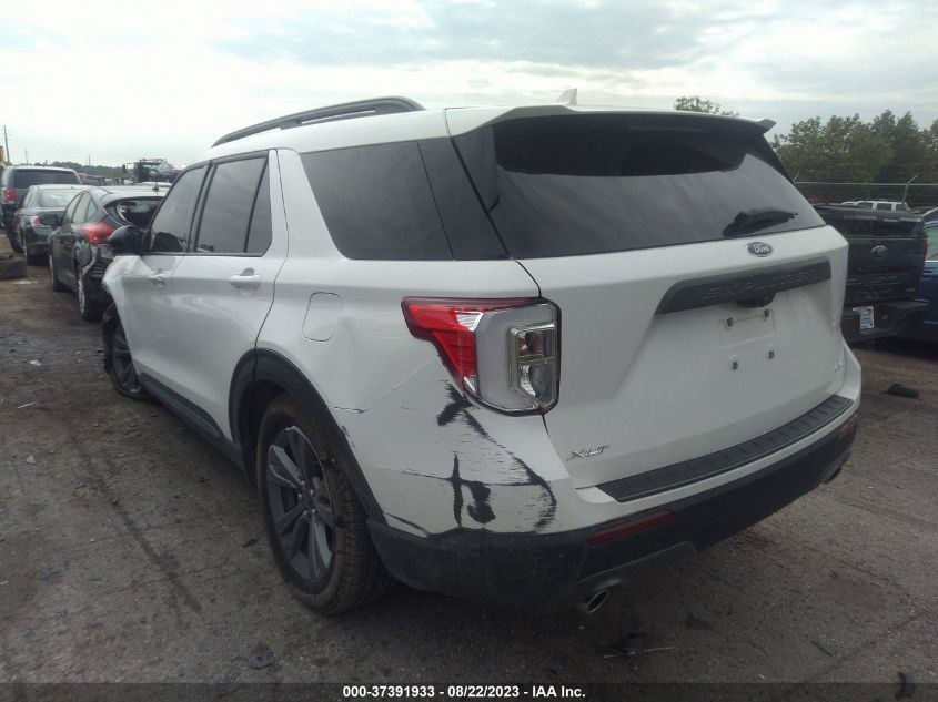 2022 FORD EXPLORER XLT - 1FMSK8DH5NGB49144