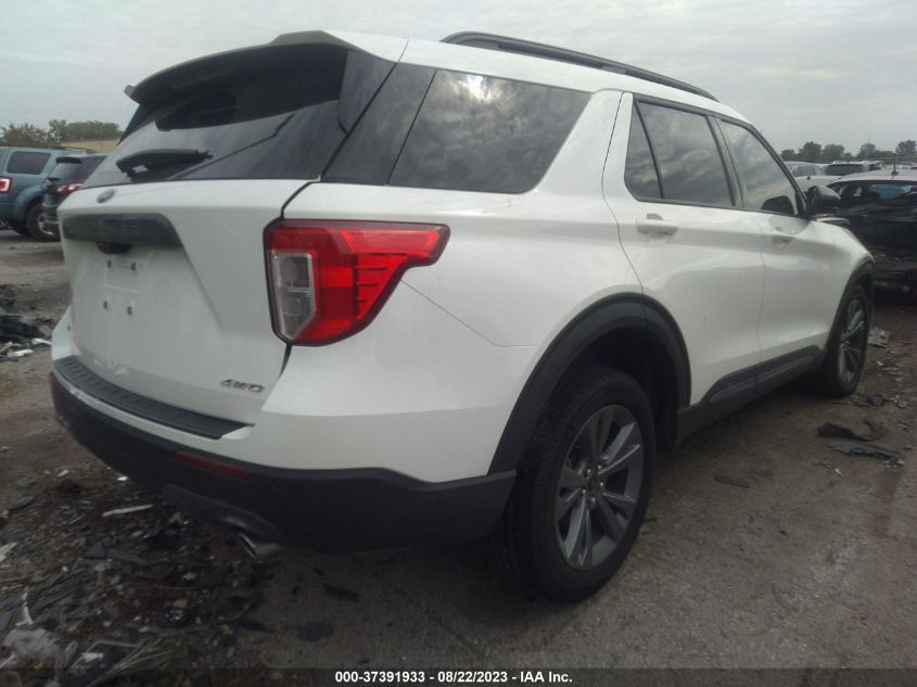 2022 FORD EXPLORER XLT - 1FMSK8DH5NGB49144