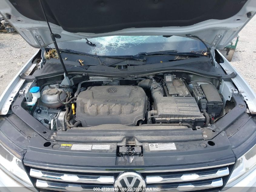 2018 VOLKSWAGEN TIGUAN SEL/SE - 3VV2B7AX6JM013942