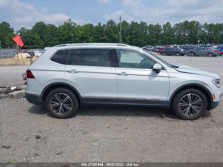 2018 VOLKSWAGEN TIGUAN SEL/SE - 3VV2B7AX6JM013942