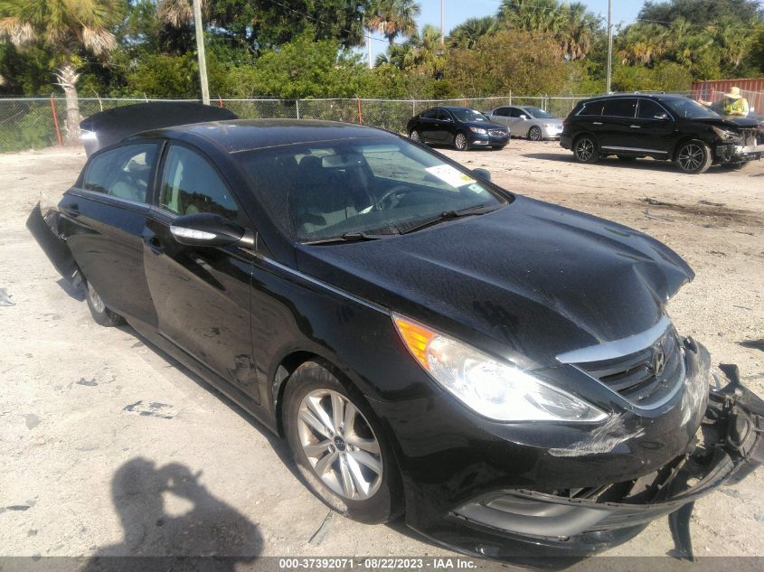 2014 HYUNDAI SONATA GLS - 5NPEB4AC9EH819017