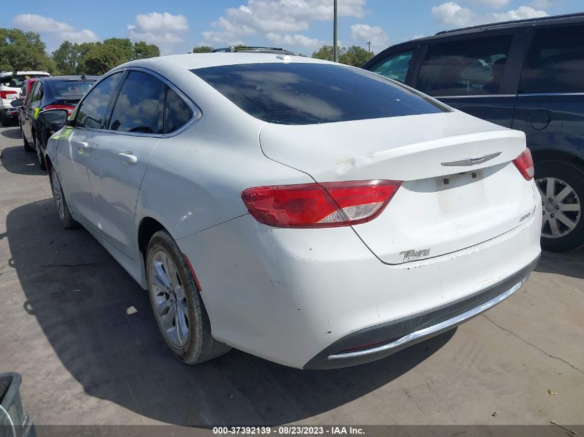 2015 CHRYSLER 200 LIMITED - 1C3CCCABXFN699689