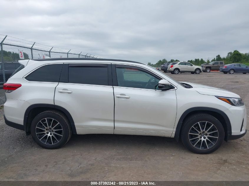 2017 TOYOTA HIGHLANDER XLE/SE - 5TDJZRFH6HS379008