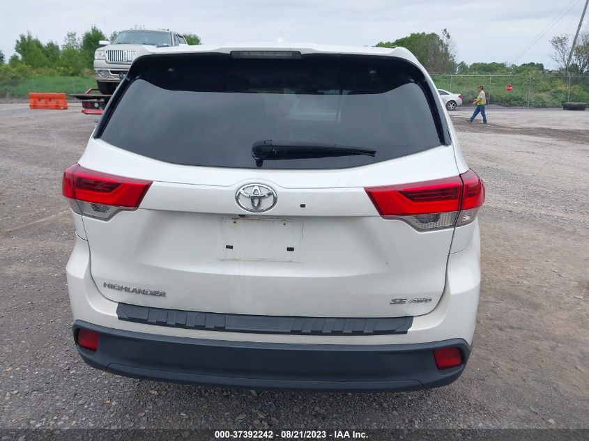 2017 TOYOTA HIGHLANDER XLE/SE - 5TDJZRFH6HS379008