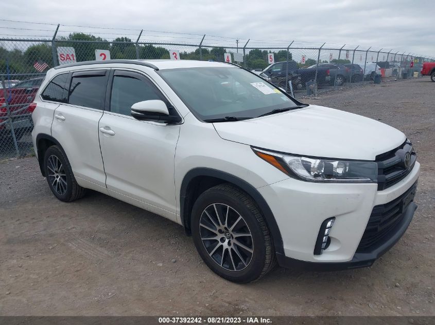 2017 TOYOTA HIGHLANDER XLE/SE - 5TDJZRFH6HS379008