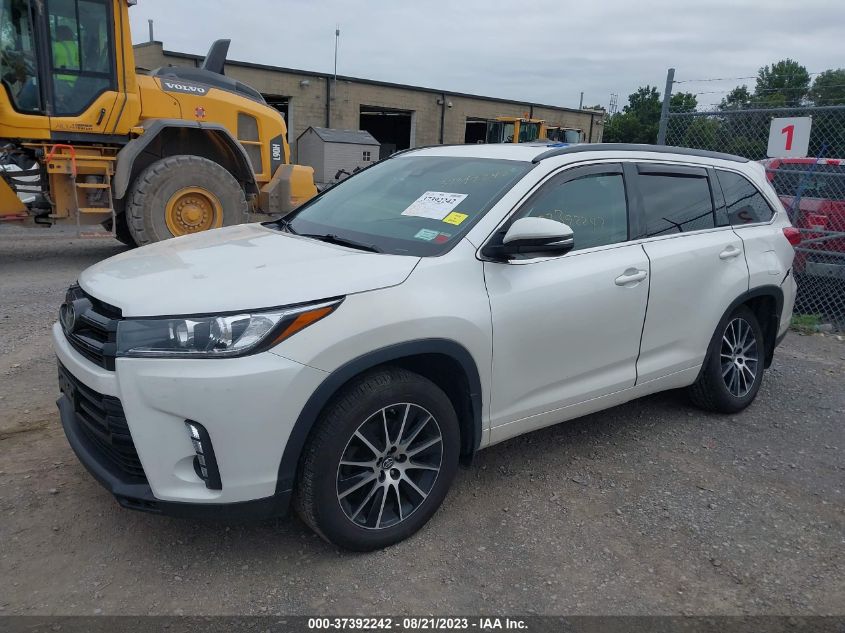 2017 TOYOTA HIGHLANDER XLE/SE - 5TDJZRFH6HS379008