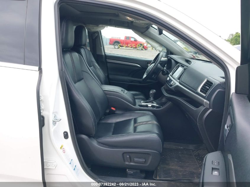 2017 TOYOTA HIGHLANDER XLE/SE - 5TDJZRFH6HS379008