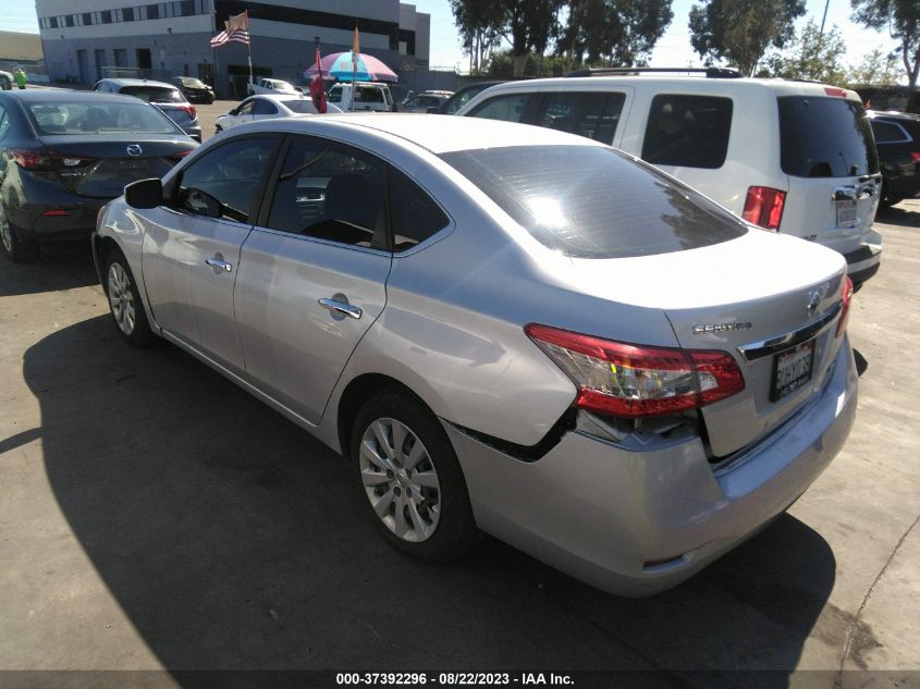 2013 NISSAN SENTRA S - 3N1AB7AP5DL745423