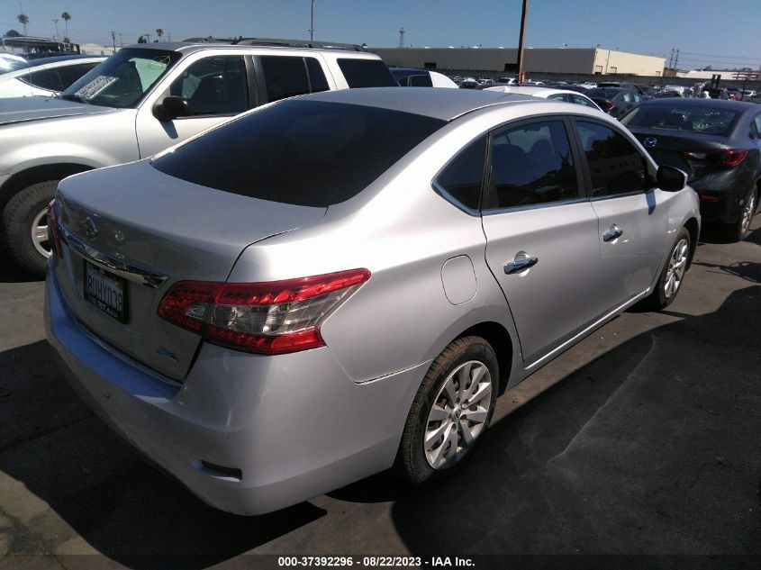 2013 NISSAN SENTRA S - 3N1AB7AP5DL745423