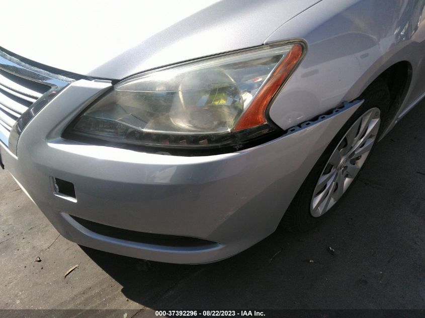 2013 NISSAN SENTRA S - 3N1AB7AP5DL745423