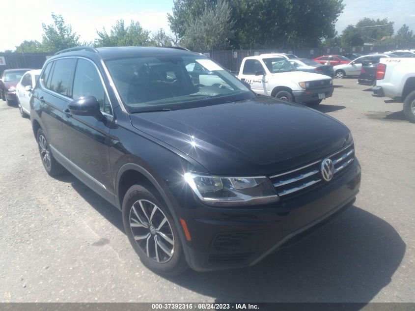 2021 VOLKSWAGEN TIGUAN SE/SE R-LINE BLACK/SEL - 3VV2B7AX9MM088090