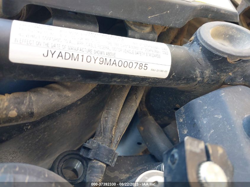2021 YAMAHA XTZ690 JYADM10Y9MA000785