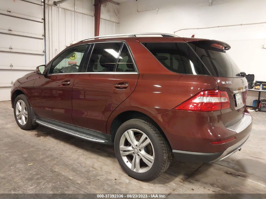 2013 MERCEDES-BENZ M-CLASS ML 350 - 4JGDA5HB0DA165821