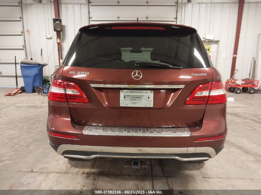 2013 MERCEDES-BENZ M-CLASS ML 350 - 4JGDA5HB0DA165821