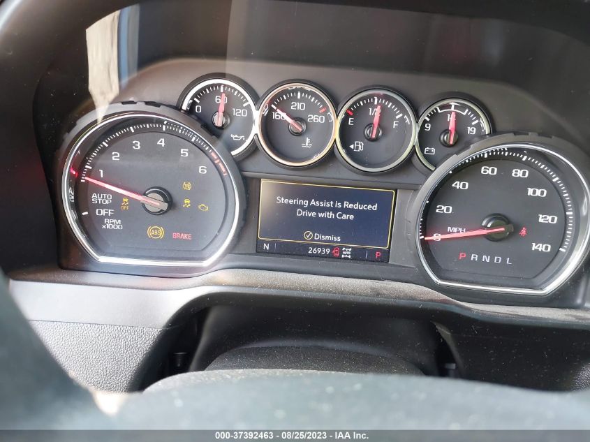 2021 CHEVROLET SILVERADO 1500 LT - 3GCUYDED8MG334226