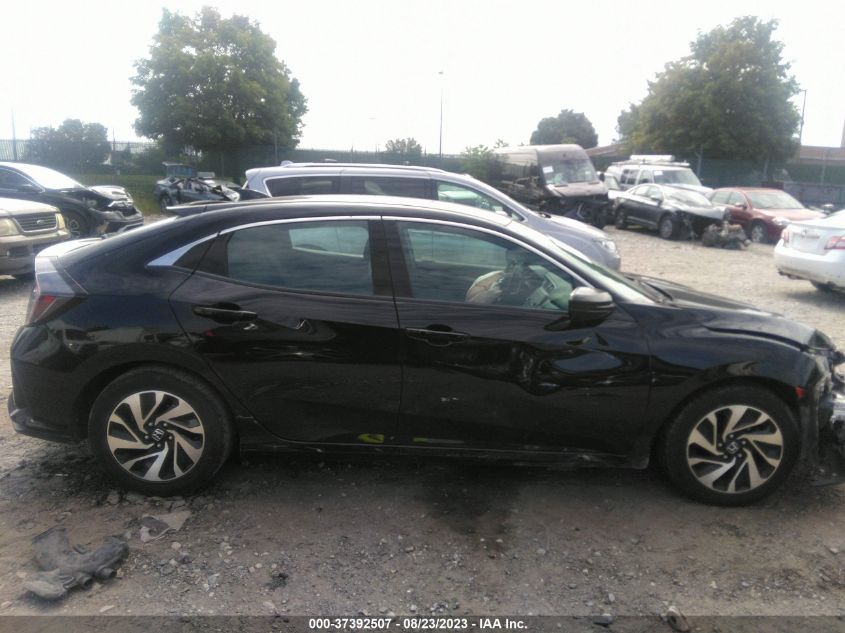 2019 HONDA CIVIC HATCHBACK LX - SHHFK7H33KU405672