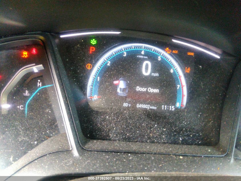 2019 HONDA CIVIC HATCHBACK LX - SHHFK7H33KU405672