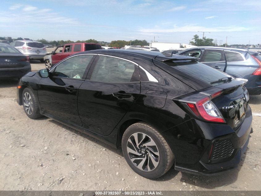 2019 HONDA CIVIC HATCHBACK LX - SHHFK7H33KU405672