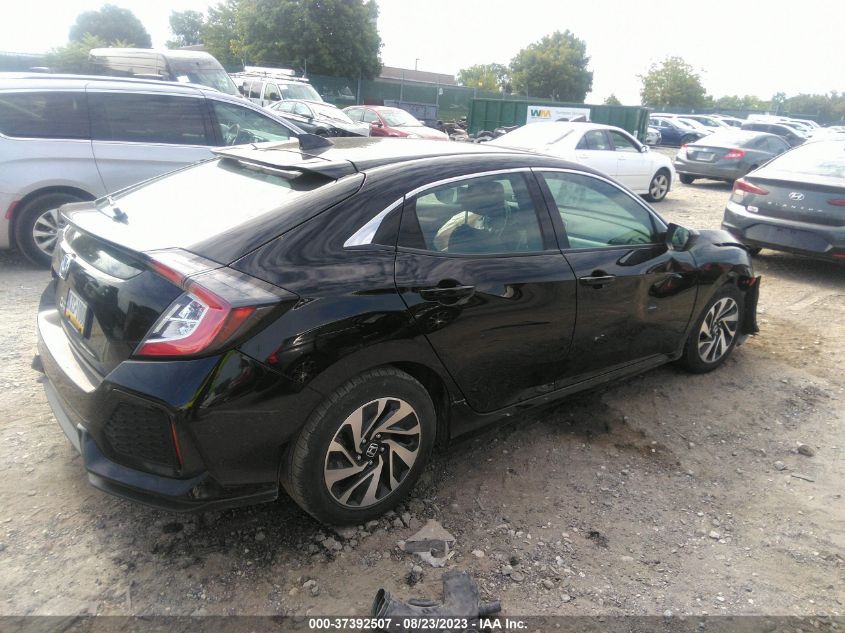 2019 HONDA CIVIC HATCHBACK LX - SHHFK7H33KU405672