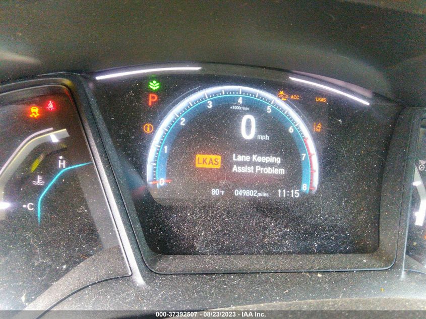 2019 HONDA CIVIC HATCHBACK LX - SHHFK7H33KU405672