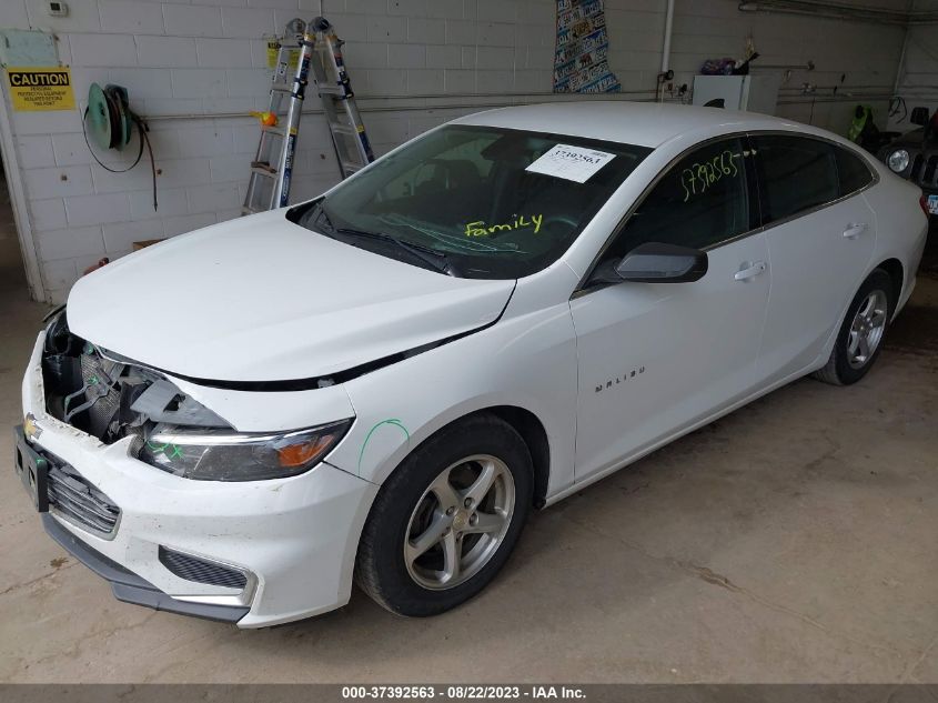 2016 CHEVROLET MALIBU LS - 1G1ZB5ST7GF240068