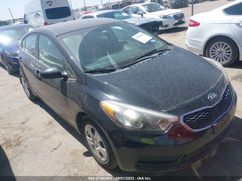 2016 KIA FORTE LX - KNAFK4A67G5606694