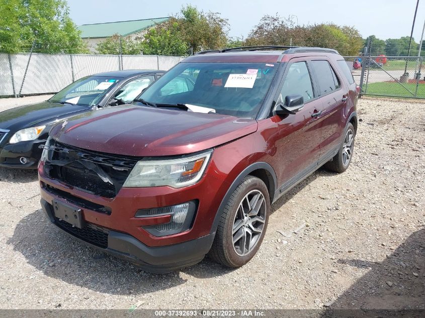 2016 FORD EXPLORER SPORT - 1FM5K8GT9GGA13714