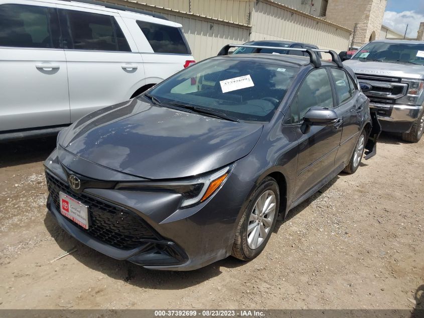 2023 TOYOTA COROLLA HATCHBACK SE JTND4MBE2P3193682