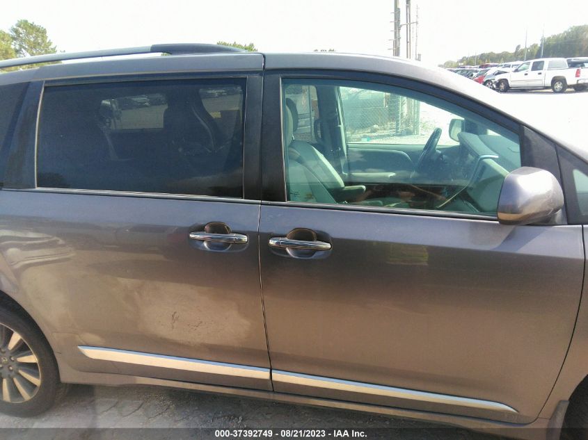 2019 TOYOTA SIENNA XLE - 5TDDZ3DCXKS219447