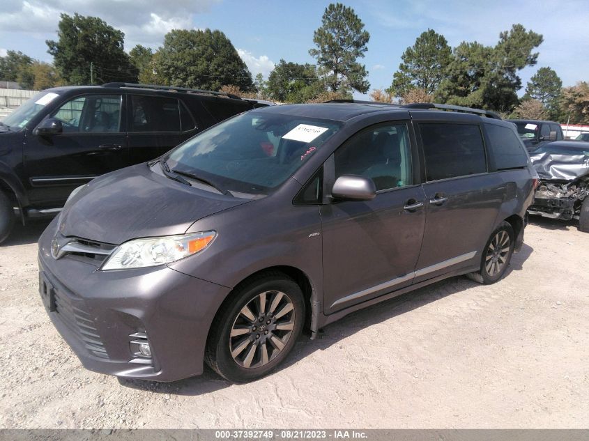 2019 TOYOTA SIENNA XLE - 5TDDZ3DCXKS219447