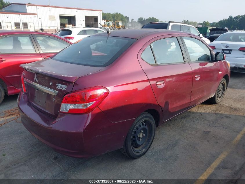 2017 MITSUBISHI MIRAGE G4 ES - ML32F3FJ9HHF18023