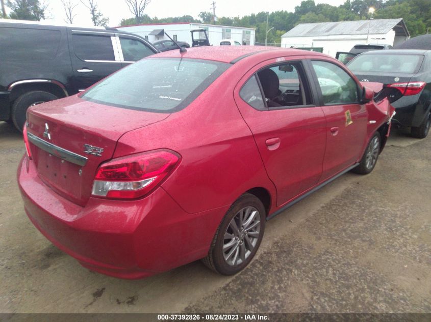 2019 MITSUBISHI MIRAGE G4 ES/RF - ML32F3FJ1KHF08223