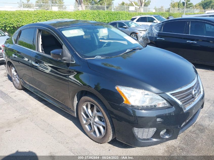 2014 NISSAN SENTRA SR - 3N1AB7AP3EY290284