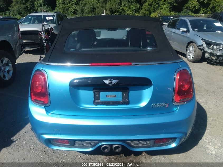 2016 MINI COOPER CONVERTIBLE S WMWWG9C52G3C22307