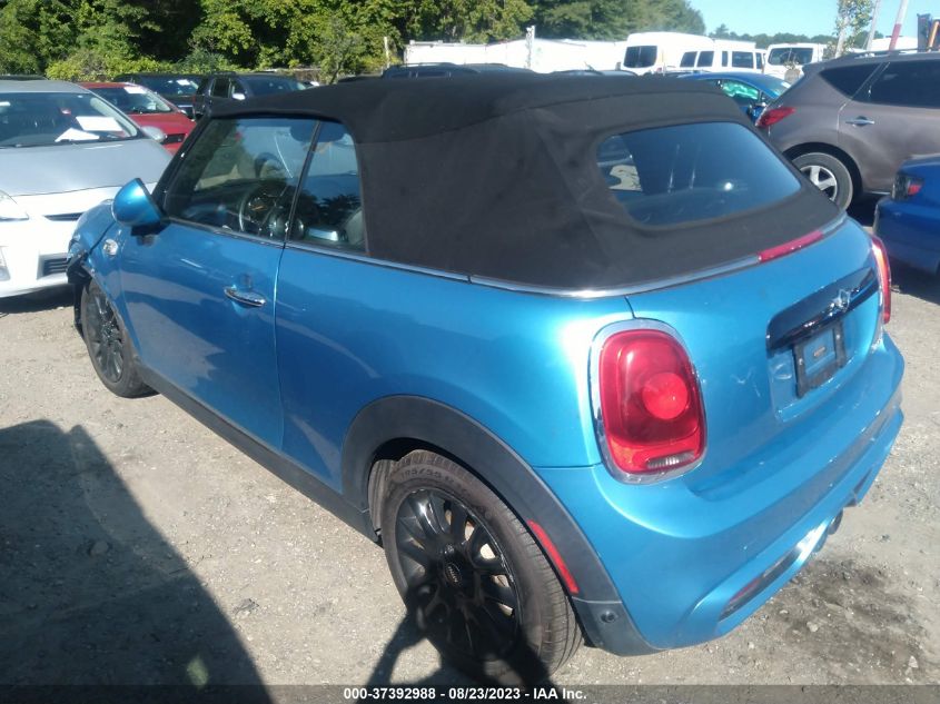 2016 MINI COOPER CONVERTIBLE S WMWWG9C52G3C22307