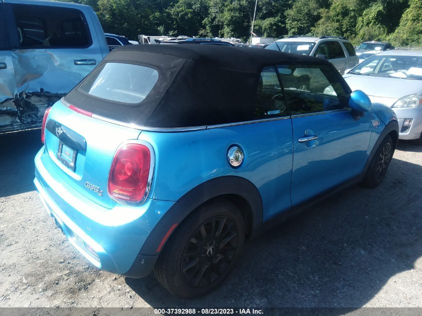 2016 MINI COOPER CONVERTIBLE S WMWWG9C52G3C22307