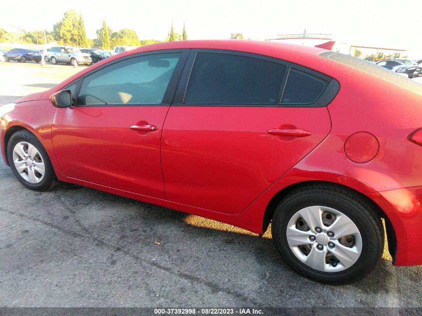 2016 KIA FORTE LX - KNAFK4A66G5586356