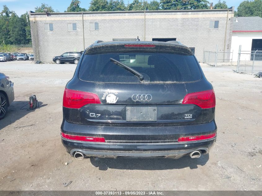 2014 AUDI Q7 3.0L TDI PREMIUM PLUS - WA1LMAFE4ED013368