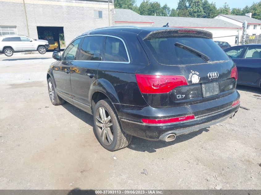 2014 AUDI Q7 3.0L TDI PREMIUM PLUS - WA1LMAFE4ED013368