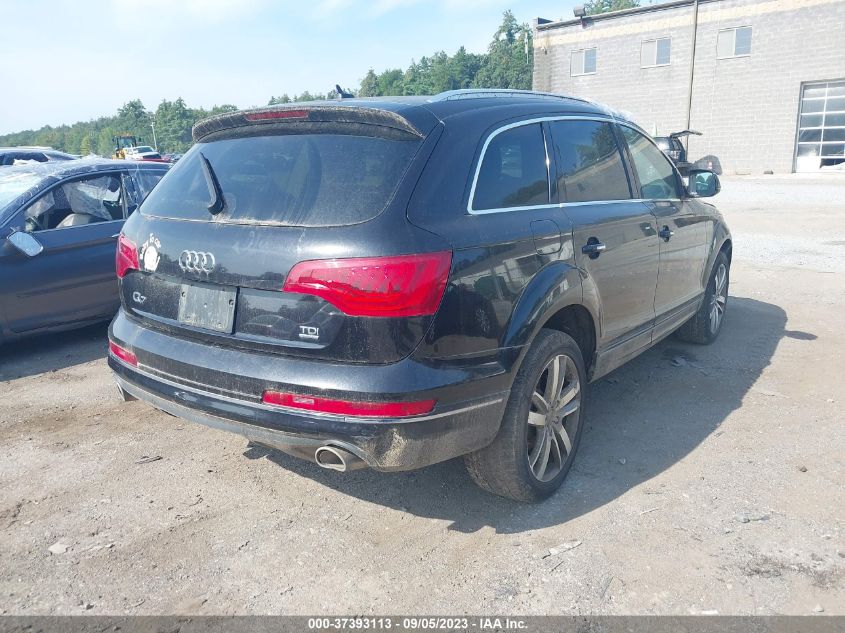 2014 AUDI Q7 3.0L TDI PREMIUM PLUS - WA1LMAFE4ED013368