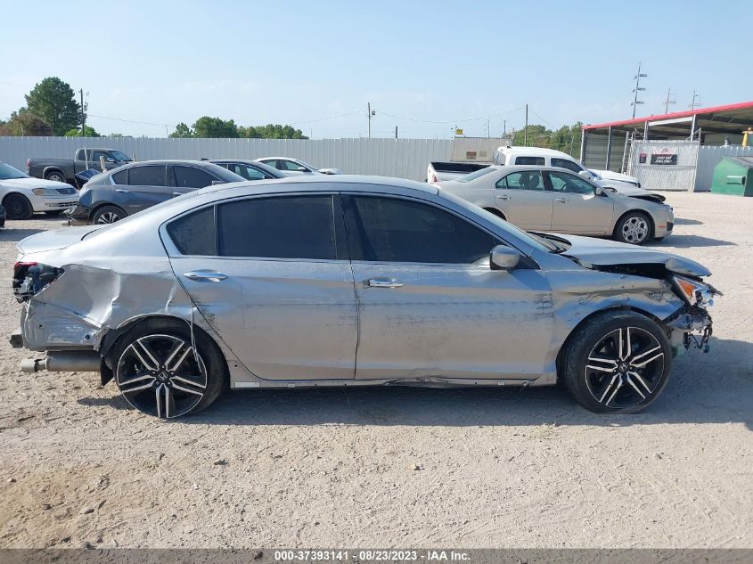 2017 HONDA ACCORD SPORT SE - 1HGCR2F1XHA287188