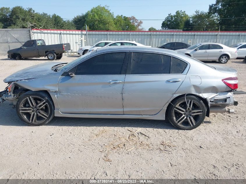 2017 HONDA ACCORD SPORT SE - 1HGCR2F1XHA287188