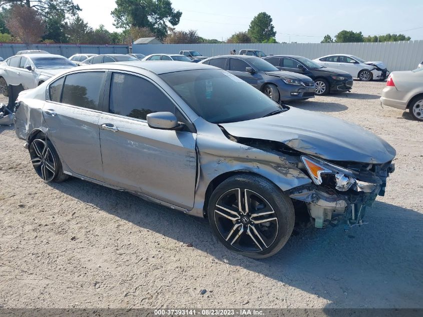 2017 HONDA ACCORD SPORT SE - 1HGCR2F1XHA287188