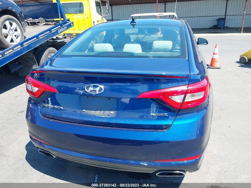 2015 HYUNDAI SONATA 2.4L SPORT - 5NPE34AF4FH081491